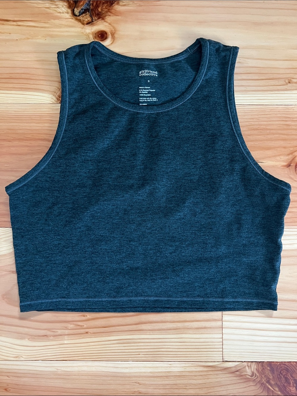 girlfriend collective crop tank